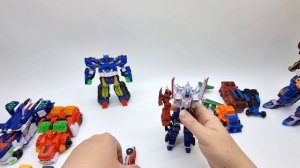 TobotV Master V Titan V King Fortran MiniForce V Rangers LEOBULLS TRYNO  SHARKROSS Car Robot Toys