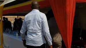HON. MIN. NORBERT MAO IN ARUA CITY