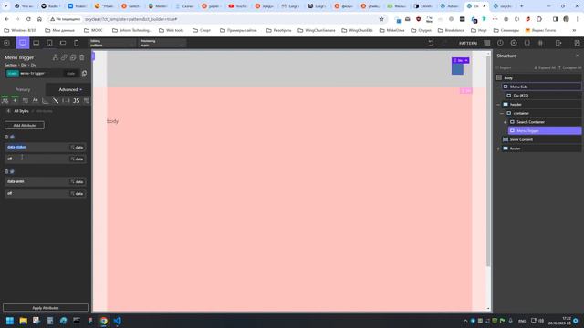 Боковое выпадающее меню на Oxygen / Oxygen Builder / Меню для Oxygen смотреть онлайн