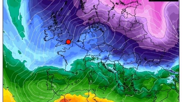 ΚΑΙΡΌΣ | 16 Μαρτίου 2023 | GFS 850 hPa Temperature Europe |#weather смотреть онлайн