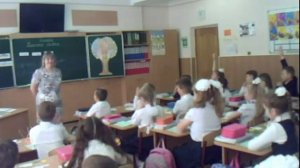 Урок русского языка во 2 классе «Слог. Перенос слов».