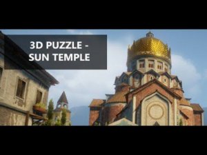 3D PUZZLE - Sun Temple✅Gameplay✅PC Steam game 2024