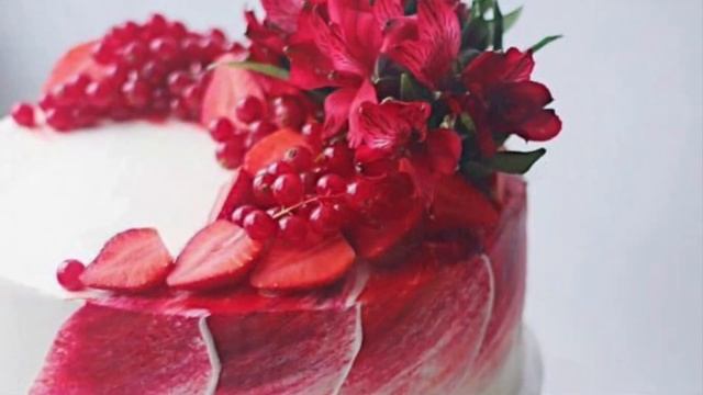 Идеи ягодных тортов | Berry cakes decorating ideas смотреть онлайн
