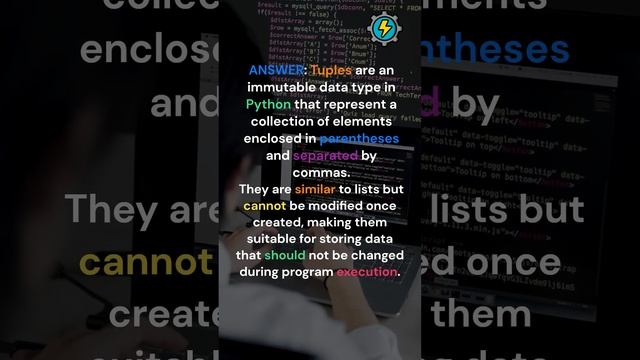 What are Tuples in Python? ##tuples #python #pythonprogramming