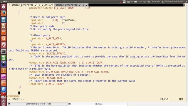 ZYNQ Training - session 07 part IV - Coding an AXI Stream Module in Verilog