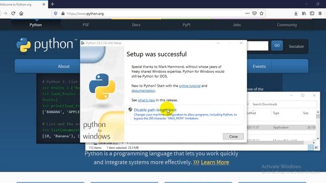 5 minutes install Python IDLE