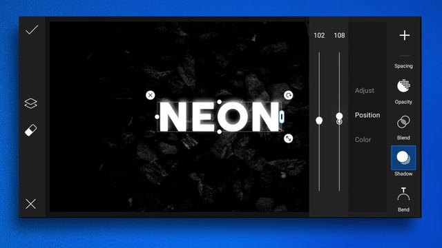 Neon Text Effect PicsArt Tutorial | How To Make Glowing Text 2022 смотреть онлайн