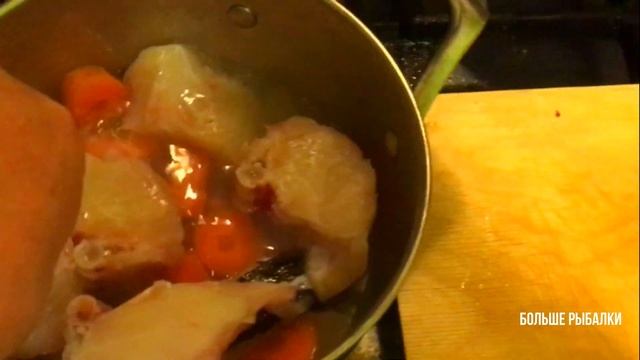 НАЛИМ тушёный с польским соусом. Пошаговый рецепт
