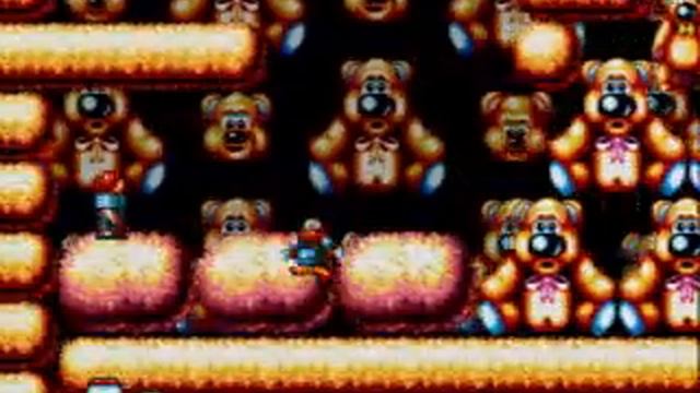 Мишка косолапый по полю идёт в James Pond II смотреть онлайн