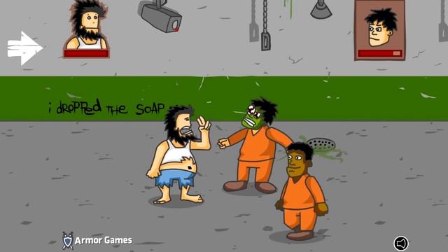 Бомж сбегает из тюрьмы!Hobo 2 prison brawl! смотреть онлайн