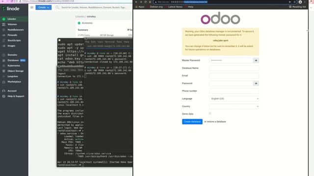 Odoo 15 Full Installation (12 min) on Custom Custom Domain and Free SSL via Caddy смотреть онлайн