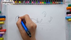 Рисуем выдру