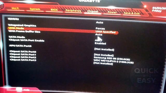 HOW TO CHANGE 2 GB DEDICATED GPU MEMORY USAGE FOR APU ? смотреть онлайн
