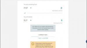 How to buy SLP using coins.ph | How to convert PHP