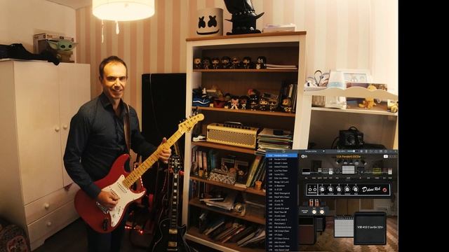 Dire Straits - Sultans of Swing - Solo Cover Beginner 2 Years Playing NUX MG-30 смотреть онлайн