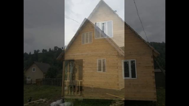Строительство дома 6х6 от Компании ЗЕМЛЕ-СТРОЙ (город Новокузнецк) п.Кульчаны СНТ 