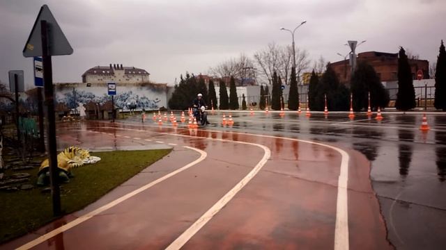 Экзамен на права категории А (мотоцикл) в ГАИ город Краснодар