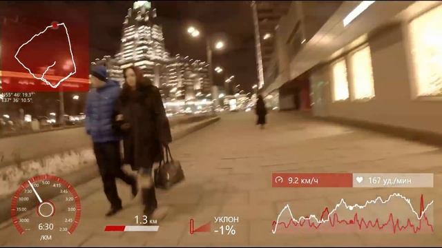 Телеметрия Garmin на GoPro
