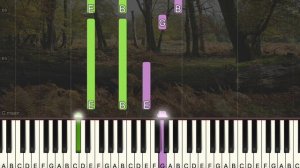 Harry Potter - Hedwig's Theme | John Williams | Movie Music (Easy Piano, Piano Tutorial) Sheet