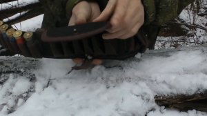 Обзор комбинированного патронташа 12 калибра №61