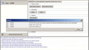 Reset Epson CX5900 Waste Ink Pad Counter