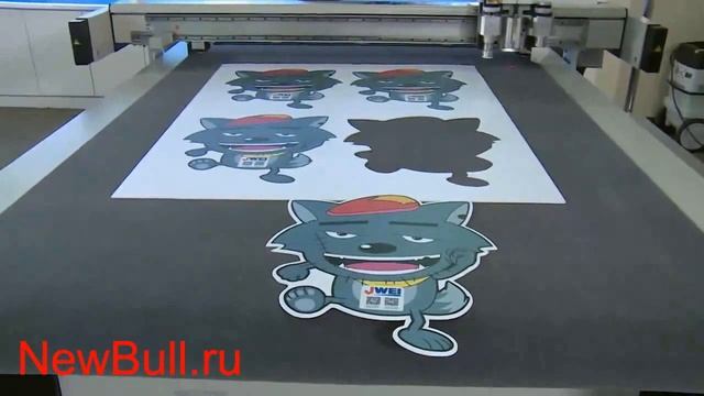 CB06 - планшетный режущий плоттер - резка и раскрой с системой резки относительно изображения смотреть онлайн