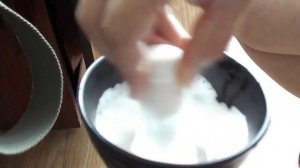 Делаем пену из мыла (дегтярное) для бритья