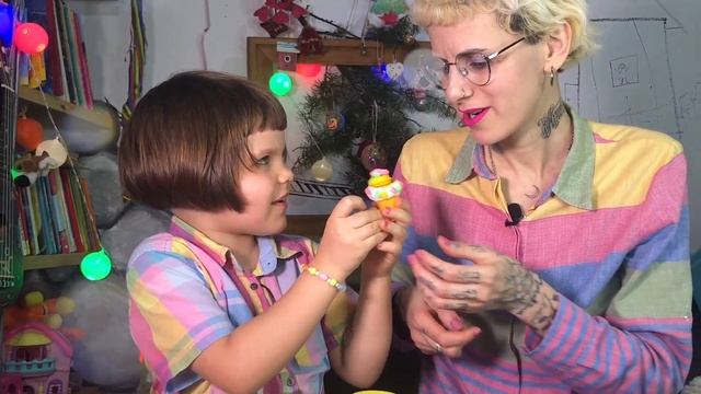 ПЛЕЙ ДО ВАГОН МОРОЖЕННОГО / Барби в гостях у LunaTop Tv распаковка лепим play doh