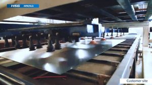 HSG Автоматизированный склад для листового металла с автоматической системой загрузки