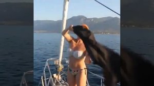 ДЖИГУРДА И АНИСИНА НА ЯХТЕ | ЗАЖИГАТЕЛЬНЫЙ ТАНЕЦ