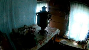 Заброшенная изба прадеда в коми селе