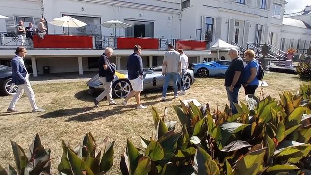 Concours D’elegance Classic Car Event, 3X FERRARI F40, 1 ENZO, MB 300 SL GULLWING and more! смотреть онлайн