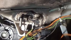 Горит стиральная машина.