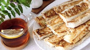 Трубочки из Лаваша на Завтрак!☕Быстро и просто!⌚