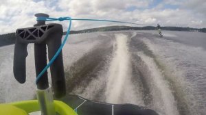 Wakeboard behind Sea-Doo Wake Pro 215 2016