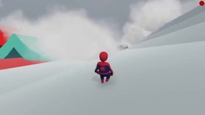 ВОЗВРАЩЕНИЕ НА ЭВЕРЕСТ В HUMAN FALL FLAT пластилиновые герои Володя Человек Паук и Железный Человек