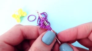 3 DIY КОЛЬЦА ИЗ РЕЗИНОК. ЛЕГКОЕ ПЛЕТЕНИЕ | Ring Rainbow loon hook only