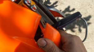 КТМ Geon  Kovi terrax250 установка фары.