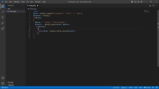 how to create API in php mysql database ||  how to create API in php json || simple API download