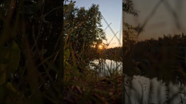 🔥звуки природы кемпинг🏕️ на реке