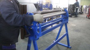 Вальцовочный станок ручной ВРА-1300*1 (вальцы)