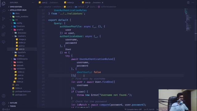 Apollo Server Express | Part 9 | Server Side Validation Using (Yup)