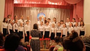 "звоны" слова народные, музыка А. Гречанинова. Старший хор