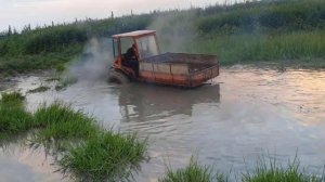 Тюнинг Трактор т-16 в Озере. Оффроуд на тракторах 2020