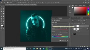 Neon Light Effect Photoshop Tutorial | photoshop manipulation tutorial