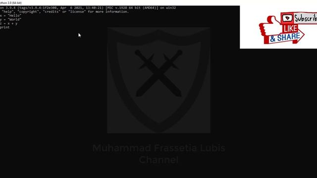 String Concatenation in Python смотреть онлайн
