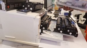 HP M252DW Cartridge replacement