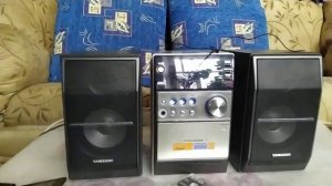 Муз центр Samsung MM-C6 Test FM radio