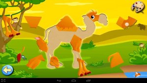 Savanna - Puzzles of Animals for Coloring | DAILY APPS FOR KIDS (BEST FREE)
