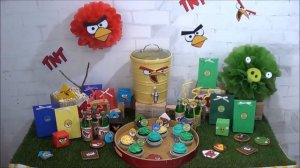 Сладкий стол "Angry Birds"